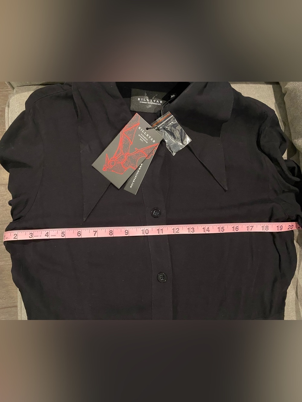 Killstar 🖤 Kimaris Long-Sleeve Gothic 🖤 Black Dress NWT ✨ - Picture 9 of 10